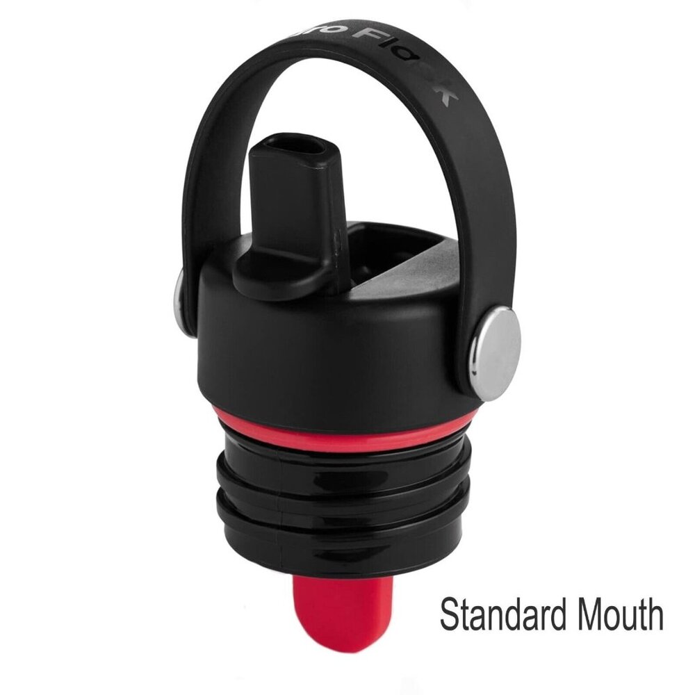 Hydro Flask Standard Mouth Lid Accessory for Standard Mouth Water Bottle 2 Straw